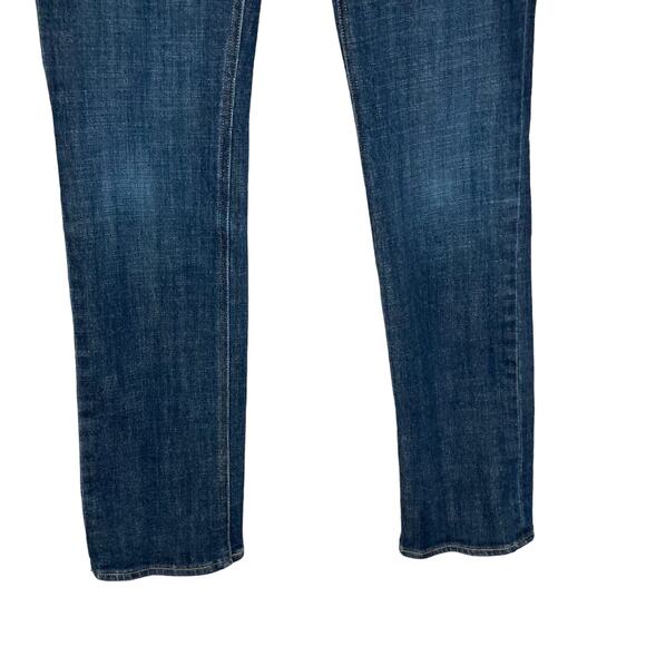 J.Crew Womens Matchstick Slim Straight Med Wash Jeans Distressed Denim Size 27R - Picture 6 of 16